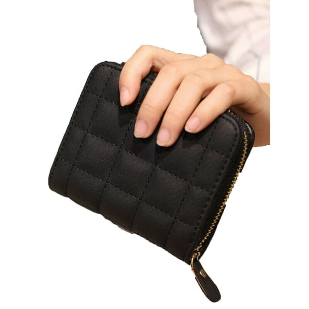Cute PU Leather Heart Shaped Decoration Long Purse Buckle Cl billetera Cute PU Leather Heart Shaped Decoration Long Purse Buckle Cl billetera